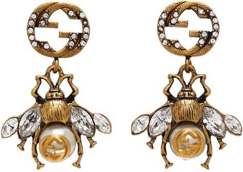 gucci bee conture|gucci ace bee earrings.